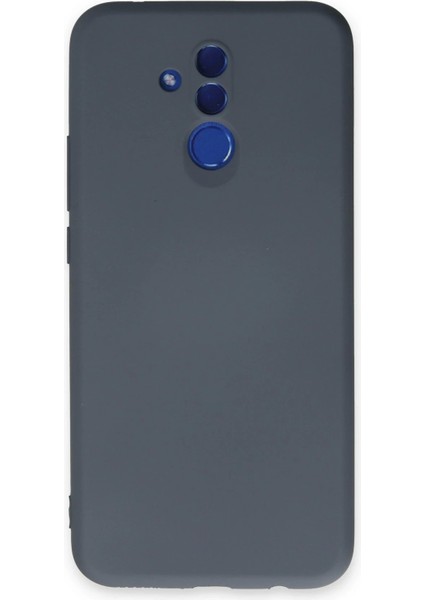 Bfs Huawei Mate 20 Lite Kılıf Nano Içi Kadife Silikon - Gri