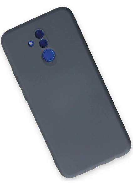 Bfs Huawei Mate 20 Lite Kılıf Nano Içi Kadife Silikon - Gri modelleri