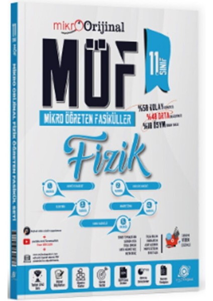 Mikro 11. Sınıf Fizik Möf Mikro Öğreten 5 Li Fasikül Seti