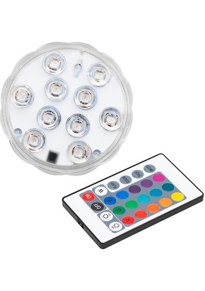 Powermaster MX-5188 Su Altı Kumandalı Rgb Havuz-Akvaryum-Nargile-Nargile LED Işığı