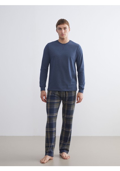 Yeni Sezon Standart Kalıp Erkek Pijama Alt