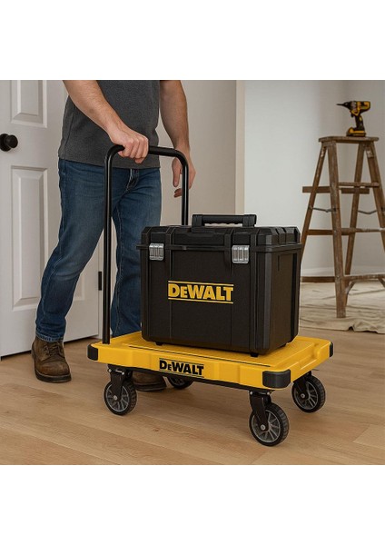Dewalt DWT710 200KG Profesyonel Katlanabilir Dört Tekerlekli Yük ve Paket Taşıma Arabası modelleri