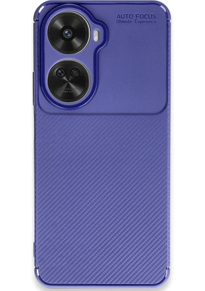Bfs Huawei Nova 12 Se Kılıf Auto Focus Karbon Kapak - Lacivert