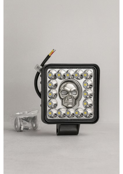 Kuru Kafa Çakarlı Çalışma Lambası 12V -24V 16 LED 7 Renk Çok Amaçlı fiyatları