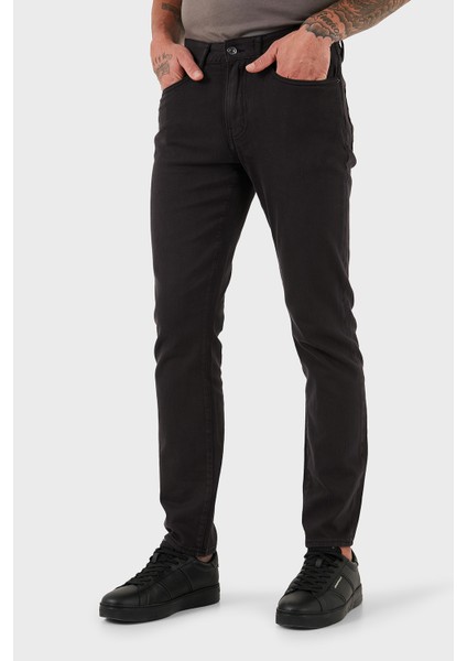 Streç Pamuklu Slim Fit Normal Bel Dar Paça Jeans Erkek Kot Pantolon XM000070 AF18826 UB101 fırsatları