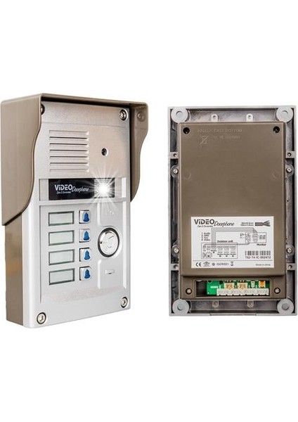 Powermaster 37T4 2 Daire 7'' Nfc Destekli Görüntülü Diafon Kapı Zili Interkom Akıllı Ev Güvenliği Sistemi fiyatları