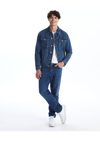 Yeni Sezon Standart Kalıp Erkek Jean Ceket fiyatları