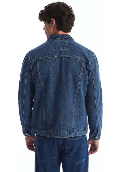 Yeni Sezon Standart Kalıp Erkek Jean Ceket fırsatları