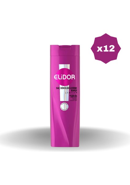 Şampuan Saç Dökülmelerine Karşı 400 ml - (12 Adet)