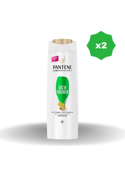 Güç ve Parlaklık Şampuan 400 ml - (2 Adet)
