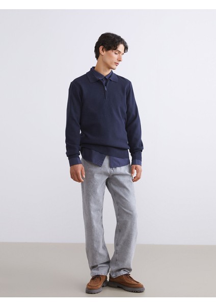 Yeni Sezon Baggy Fit Erkek Jean Pantolon