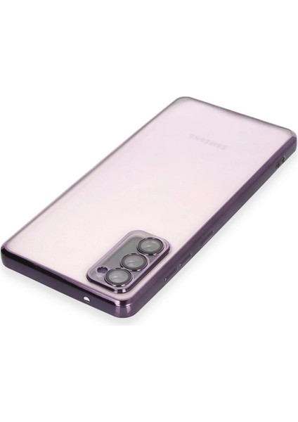 Bfs Samsung Galaxy S20 Fe Kılıf Razer Lensli Silikon - Mor modelleri
