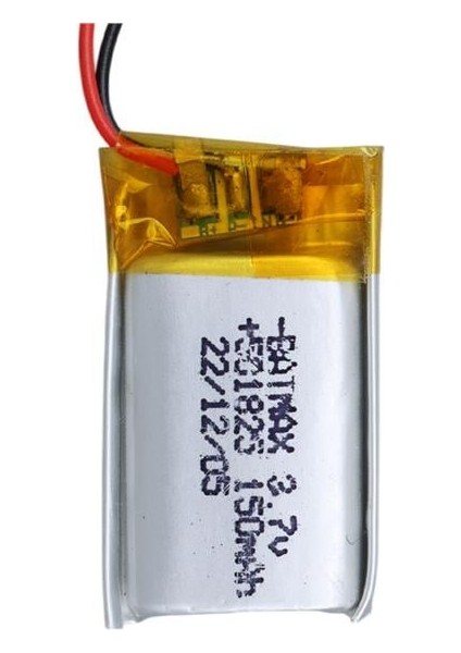 Powermaster 501825 3.7 Volt 150 Mah Lityum Polimer Pil