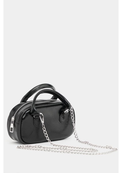 Siyah Kadın Mini Çapraz Askılı Retro Çanta fiyatları