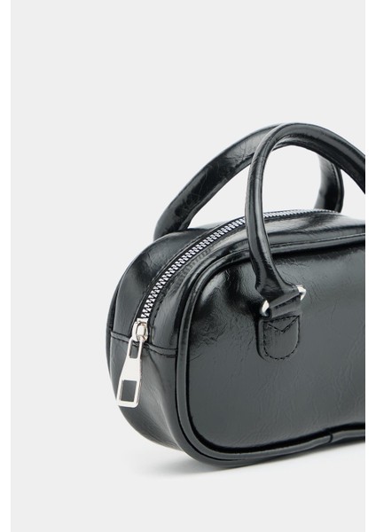 Siyah Kadın Mini Çapraz Askılı Retro Çanta indirimleri