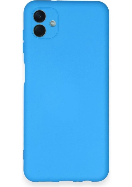 Bfs Samsung Galaxy A04 Kılıf Nano Içi Kadife Silikon - Mavi
