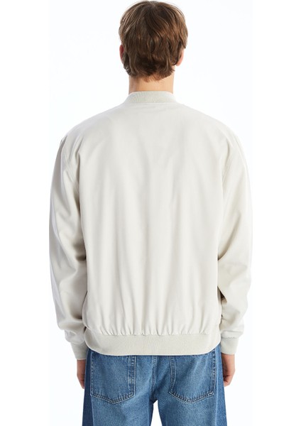 Yeni Sezon Standart Kalıp Kolej Yaka Erkek Bomber Mont indirimleri