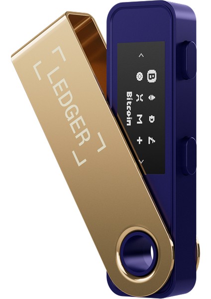 Nano S Plus Nebula Kızılı Kripto Donanım Cüzdanı