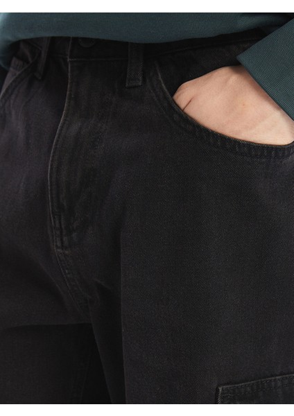 Yeni Sezon Baggy Fit Erkek Kargo Jean Pantolon modelleri