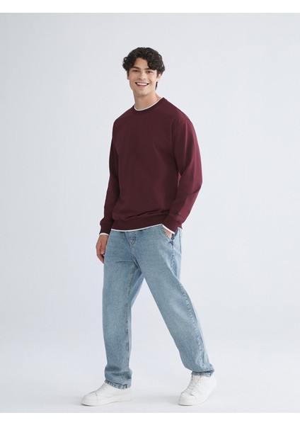 Yeni Sezon Baggy Fit Erkek Jean Pantolon