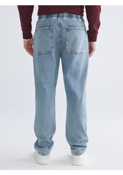 Yeni Sezon Baggy Fit Erkek Jean Pantolon fırsatları