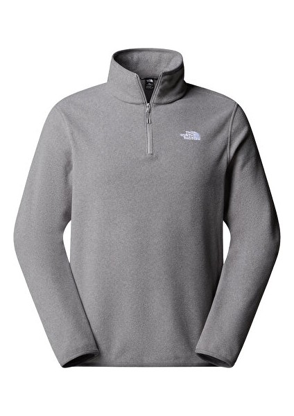 M Glacier Fleece 1/4 Zip Jacket Kadın Outdoor Parka NF0A8D0QCQI1 Gri