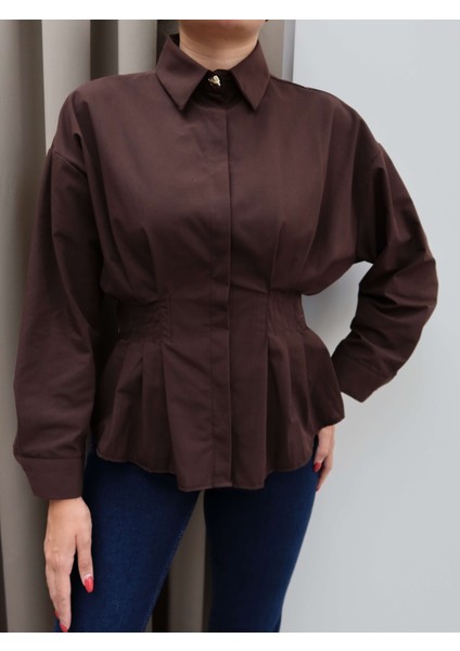 Gizli Düğme Pensli Gömlek modelleri