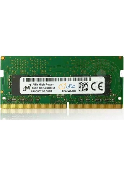 Acer Aspire 7 A715-42G-R7H6 Uyumlu Notebook Ram Bellek 16GB