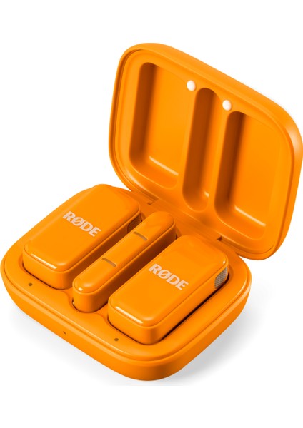 Wireless Micro: Turuncu: Usb-C | Ultra Kompakt Kablosuz Mikrofon