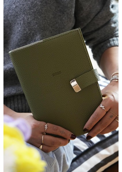 Exclusive 2026 Günlük Ajanda A5 (14x21cm) Ivory 80gr. İçi Değişebilir