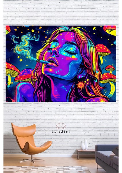 Kaliteli Kumaş , Canlı Renkler Duvar Örtüsü Duvar Halısı Wall Tapestry