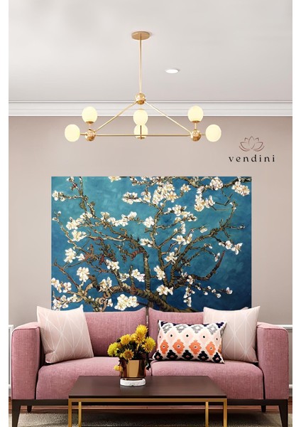 Van Gogh ,blossoming Almond Tree Duvar Örtüsü Duvar Halısı Wall Tapestry fiyatları