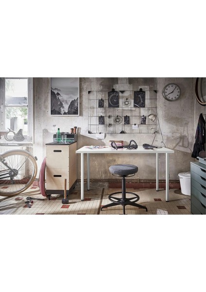 Lagkapten/adıls Çalışma Masası Beyaz 140 x 60 cm