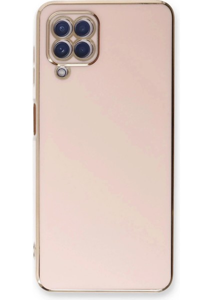 Bfs Samsung Galaxy A22 Kılıf Volet Silikon - Pembe fiyatları