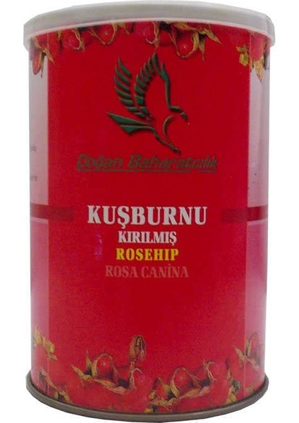 Kuşburnu Doğal Kırılmış 100 gr Teneke Kutu