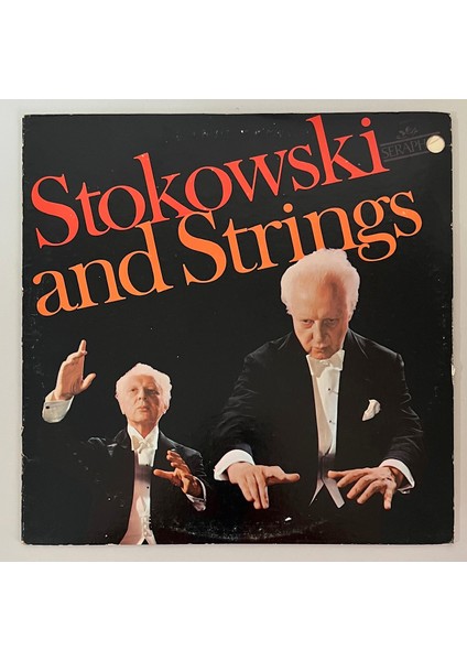 Leopold Stokowski Stokowski And Strings Lp Plak (Orijinal Dönem Amerika Baskı Plak)