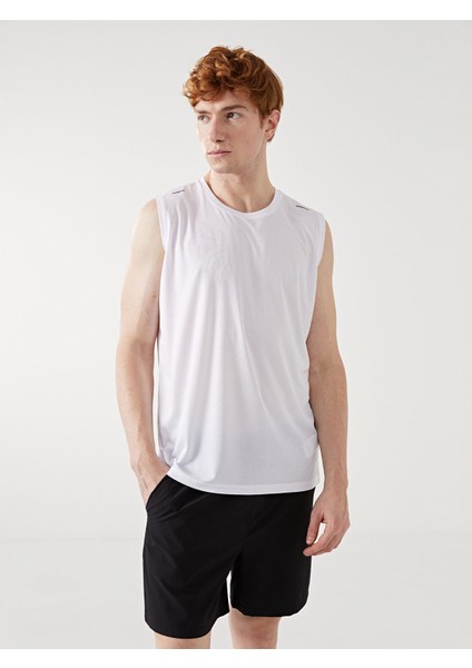 Yeni Sezon Bisiklet Yaka Erkek Kolsuz Tişört