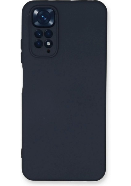 Bfs Xiaomi Redmi Note 11 Kılıf Nano Içi Kadife Silikon - Lacivert
