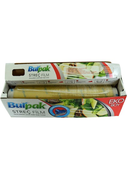 Streç Film 30 cm Eko Boy Kayar Bıçak Hediyeli fiyatları