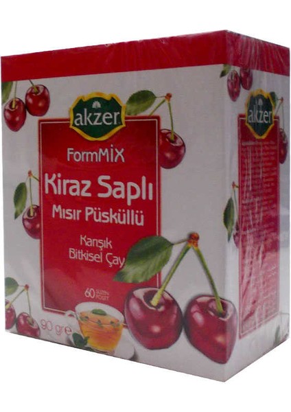Kiraz Saplı Mısır Püsküllü Sel Çay 60 Süzen Poşet fiyatları