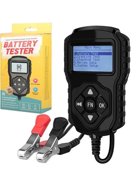 Powermaster BA2001 12V 30-220AH Akü Test Cihazı