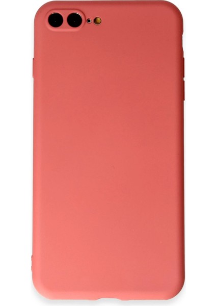 Bfs iPhone 7 Plus Kılıf First Silikon - Kiremit