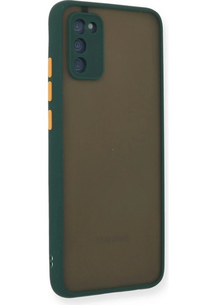 Bfs Samsung Galaxy A03S Kılıf Montreal Silikon Kapak - Yeşil fiyatları