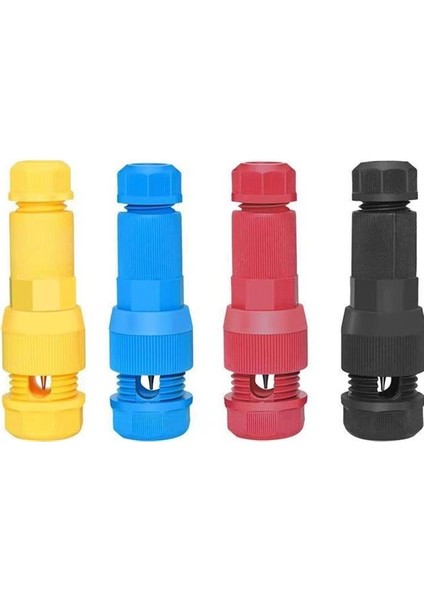 Powermaster PM-25898 Su Geçirmez 1 Pin Konnektör Karışık Renk