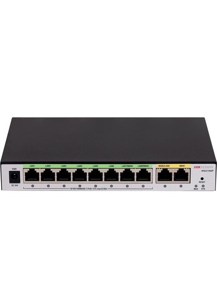 <![cdata[hıkvısıon 10PORT DS-3WG210GP-SI Gıgabıt Router 250KULLANICIYA Kadar]]>