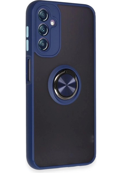 Bfs Samsung Galaxy A14 4g Kılıf Montreal Yüzüklü Silikon Kapak - Lacivert fiyatları