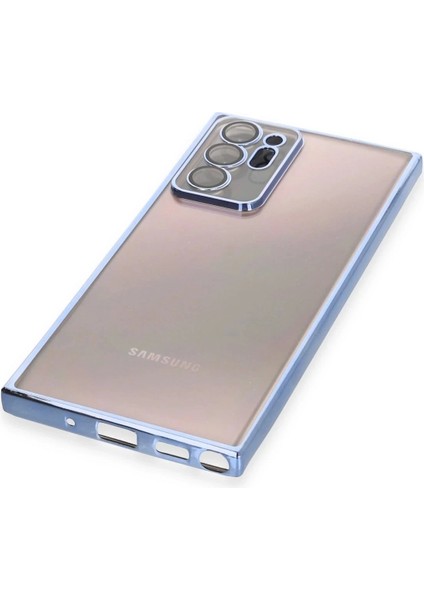 Bfs Samsung Galaxy Note 20 Ultra Kılıf Razer Lensli Silikon - Açık Mavi fırsatları