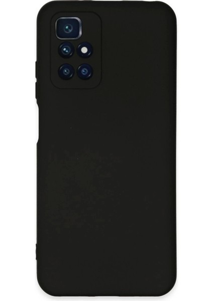 Bfs Xiaomi Redmi 10 2022 Kılıf Nano Içi Kadife Silikon - Siyah