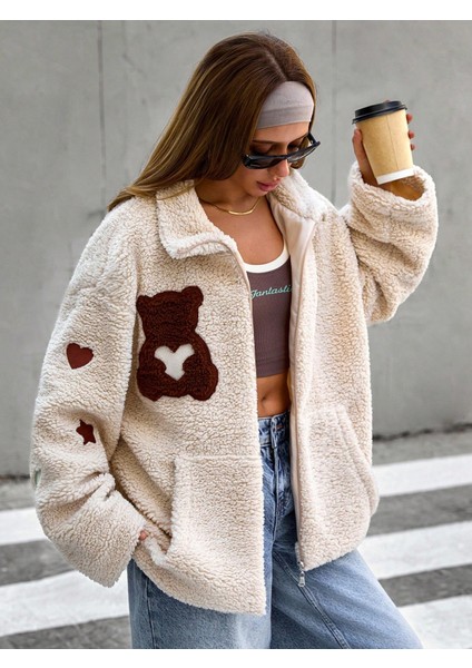 Peluş Ayıcık Mont