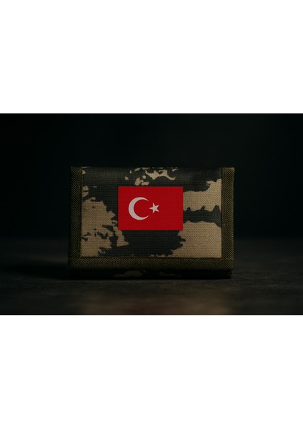 Kamuflaj Asker Cüzdanı - Fermuarlı Çok Güzlü, Suya Dayanıklı Asker Stil Cüzdan modelleri